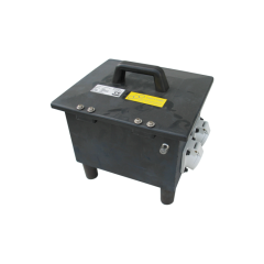 Veiligheidstrafo rubber 220 V 2x42 V automaat