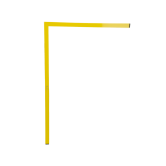 Winkelhaak BMI 100x150 cm vast