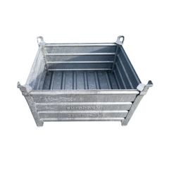 Stapelbak gegalvaniseerd 100x80x50 cm
