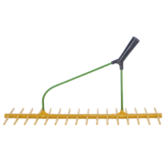 Hooihark kunststof 16-tands dubbel schuin zonder steel