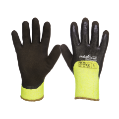 Handschoen PowerGrab 3/4 fluor geel Thermo