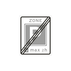 Verkeersbord a/r3/dor 53x67 cm model: E11ze