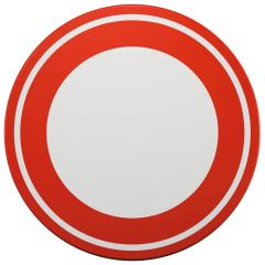 Verkeersbord | Model C01 | DOR | Lak