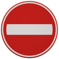 Verkeersbord | Model C02 | DOR