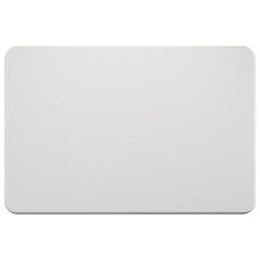 Blanco bord | Wit | LAK | DOR | Rechthoek