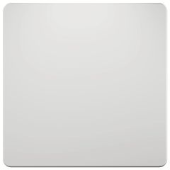 Blanco bord | Wit | LAK | DOR | Vierkant