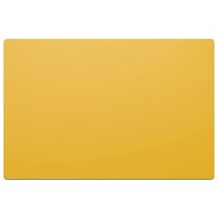 Blanco bord | Geel | PVC | VLAK | Rechthoek
