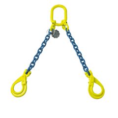 Hijsketting 2-sprong met klephaken|Grade 10 | 1,5 m |8 mm