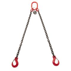 Hijsketting 2-sprong met klephaken|Grade 8 | 2 m |8 mm