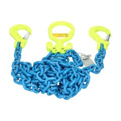 Gr.10 Tweesprong 10 mm 2.0m WLL 5.6T met klephaken