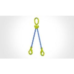 Gr.10 Tweesprong 8 mm 2.0m WLL 3.55T met veiligheidshaken