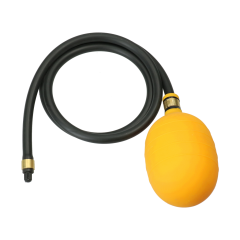 Rioolafsluiter bal Ø 72-92 mm incl. 1,35 m slang en ventiel