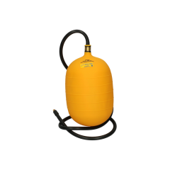 Rioolafsluiter bal Ø 145-200 mm incl. 1,35 m slang en ventiel