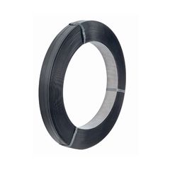 Tegelstaalband 19 mm zwart gelakt Amerikaanse wikkeling