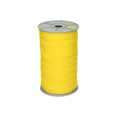 Koord gevlochten per rol 200 m x 2,5 mm geel