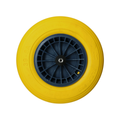 Kruiwagenwiel met lekvrije band NML aslengte 13 cm oa. SMB