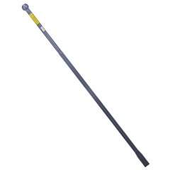 Stootijzer 140 cm met knop en beitel