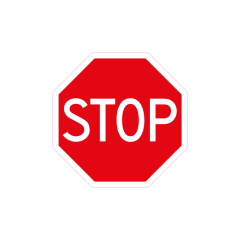 Verkeersbord a/r3/dor model: B07