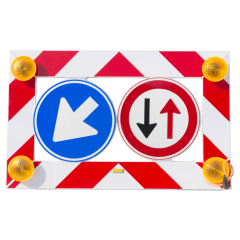 Actiescherm vast 160x100 cm landscape