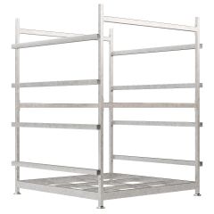 Pallet voor geleidebaken gegalvaniseerd | 1150×1135 mm