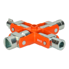 Anti-parkeerpaalsleutel combi 9-in-1