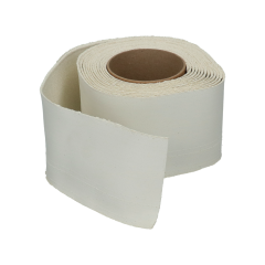 Markering thermoplastisch 10 cm breed op rol wit