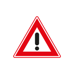 Verkeersbord a/r3/dor model: J37