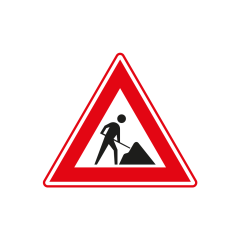 Verkeersbord a/r3/dor model: J16