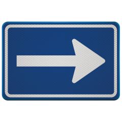 Verkeersbord | Model C04 | DOR | 60x40 cm