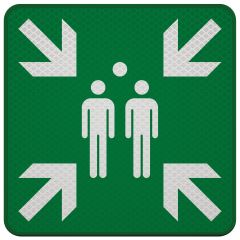 Verkeersbord | Model L1003-1 | DOR | 40x40 cm