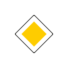 Verkeersbord a/r3/dor model: B01