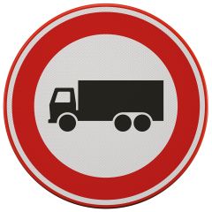 Verkeersbord | Model C07 | DOR | Ø60 cm