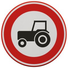 Verkeersbord | Model C08 | DOR | Ø60 cm
