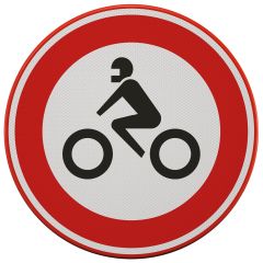 Verkeersbord | Model C11 | DOR | Ø60 cm