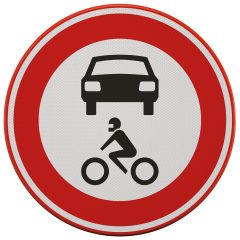 Verkeersbord | Model C12 | DOR | Ø60 cm