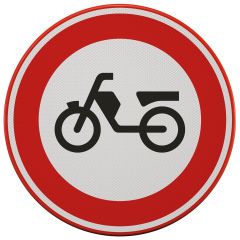 Verkeersbord | Model C13 | DOR | Ø60 cm