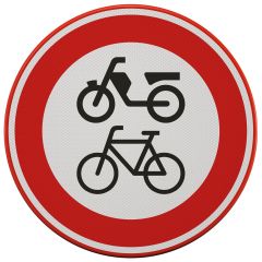 Verkeersbord | Model C15 | DOR | Ø60 cm