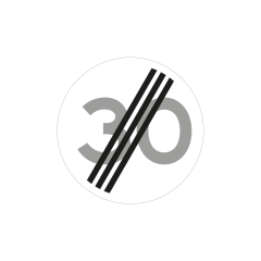 Verkeersbord a/r3/dor Ø 60 cm model: A0230