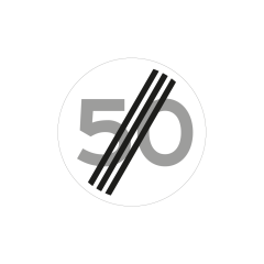 Verkeersbord a/r3/dor Ø 60 cm model: A0250