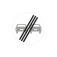 Verkeersbord a/r3/dor Ø 60 cm model: F02