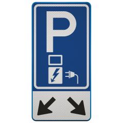 Verkeersbord | Model E08o+OB504 | R3 | DOR | 40x80 cm
