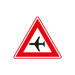 Verkeersbord a/r3/dor ▲-70 cm model: J30