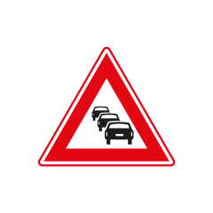 Verkeersbord a/r3/dor ▲-70 cm model: J33