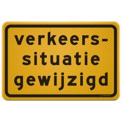 Verkeersbord | Model OB706T | DOR | 60x40 cm