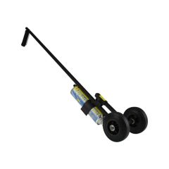 Wegenverfspuitwagen type EV voorzien van 2 wielen