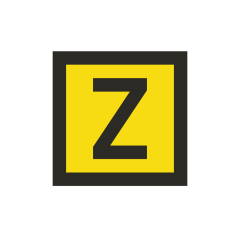 Zinkerbord alubond vlak/lak excl. frame niet reflecterend