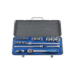 Dopsleutelset Gedore 23-delig