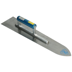 Vloerspaan Jung 50 cm met punt, blank geslepen blad en gelakt gesloten handvat