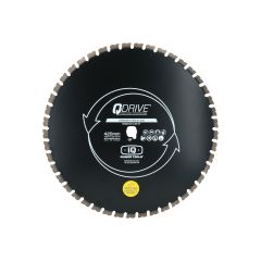 Diamantblad Uni Zwart Asgat Q-Drive Ø 420 mm