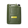 Jerrycan kunststof army 20 L incl. dop en schenktuit